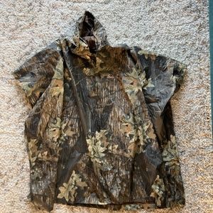 Mossy Oak Camo hunting waterproof poncho